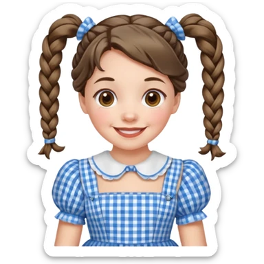 Dorothy Gale from the Wizard of Oz sticker