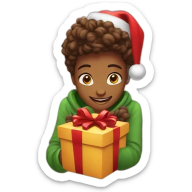 Christmas gifts sticker