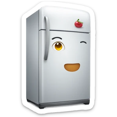 A fridge sticker