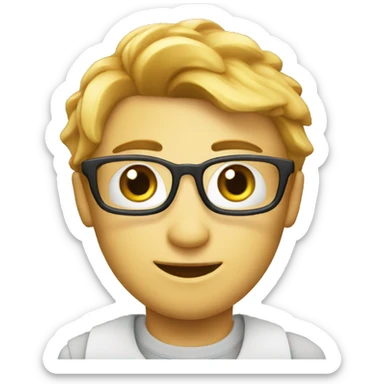 vis kaal partner sticker