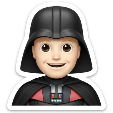 Darth vader cheers sticker