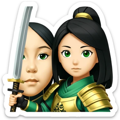 Samurai Guardian sticker