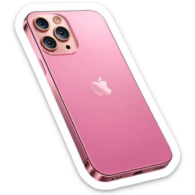Pink iphone 12 pro max sticker