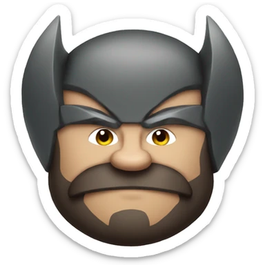 Obese Wolverine  sticker