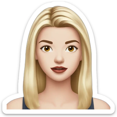 anya taylor joy sticker
