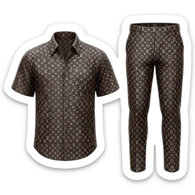 Louis Vuitton shirt and pants sticker