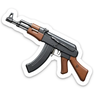  ak47 gun sticker