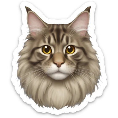 Maine coon sticker