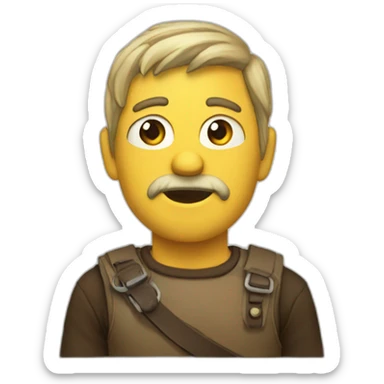 hault who goes there sticker