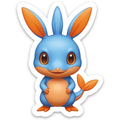 Mudkip (full body) sticker