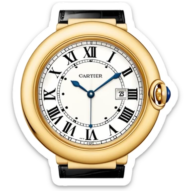 Cartier watch  sticker