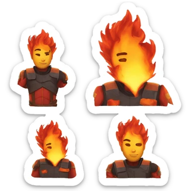 Fire heart ❤️‍🔥 sticker