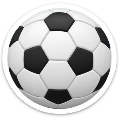 soccer ball with Sochi beach and mountains in background sticker