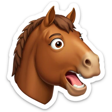 horse peter griffin horse head head peter griffin peter sticker
