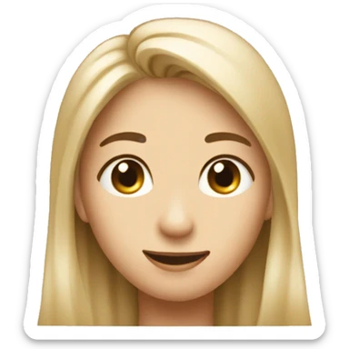 P+S in heart  sticker