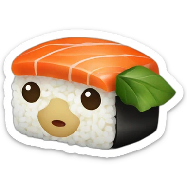 Christmas sushi  sticker