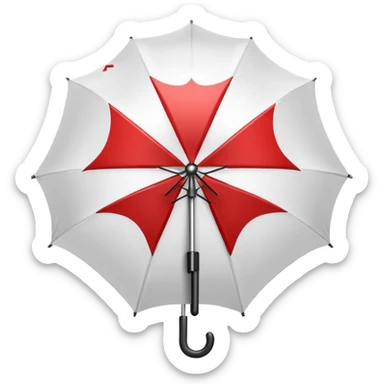 faz emoji da umbrella corporation sticker