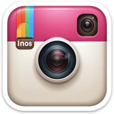 Instagram logo sticker