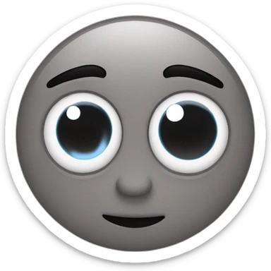 Emojis amoureux qui baisse les yeux sticker