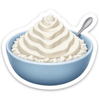 cottage cheese sticker