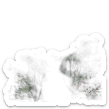 Capital N letter with pink colour sticker