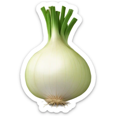 an onion sticker