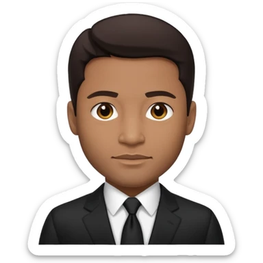 Andre Rison (b.1967) with dark brown hair, black suit sticker