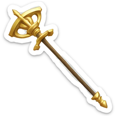 Technomancy Aether-Holy Wand (Supra-Technomancy Righteousness) sticker