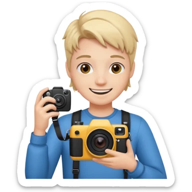 vlogger sticker