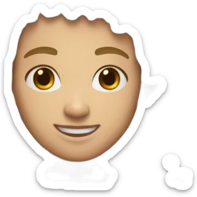 4 adolescents blancs sticker