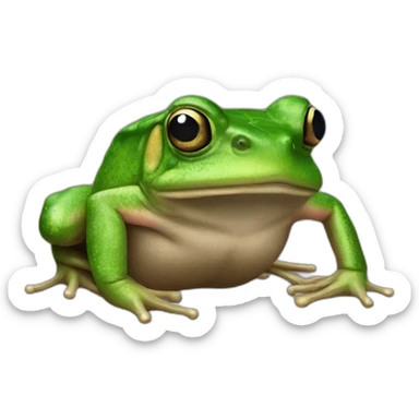 Surinam toad sticker
