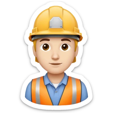 builder's helmet sticker