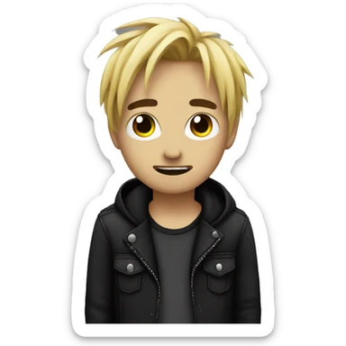 Emo sticker