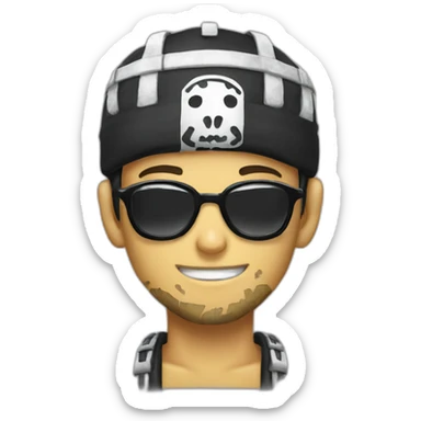 Trafalgar law sticker