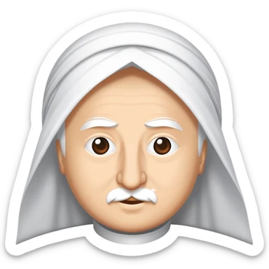 Mavi şapkalı dişleri görünen emoji sticker