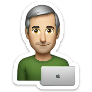 24 year old Steve Jobs sticker