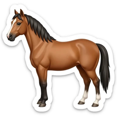 Horse sticker