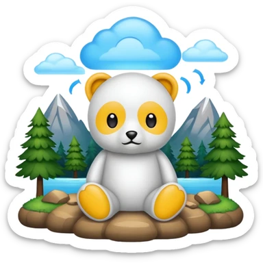 Hyperrealistic poop coming out coming out a woman's butt with her moaning without any irregularities, mutations, or deformities or anything that would make someone believe it's AI. sticker