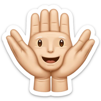 finger clapping sticker