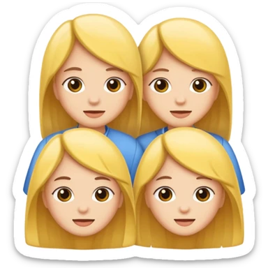 5 sisters 1 brother sticker