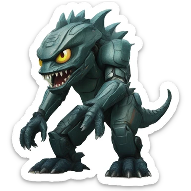 Pacific rim kaiju sticker