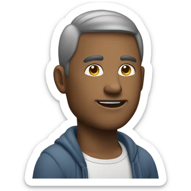 Man chilling sticker