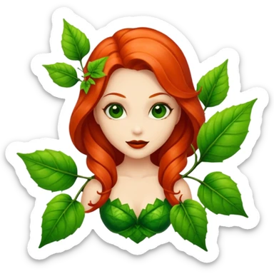 Poison ivy sticker