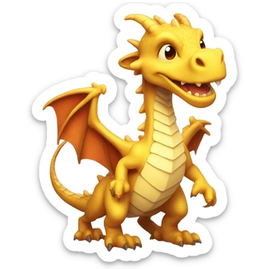 Dragon de lumière  sticker