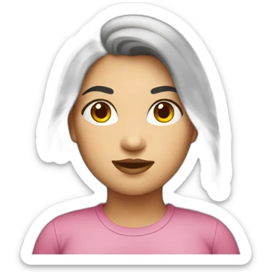 plump female sticker