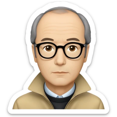 Jean-Luc Godard sticker