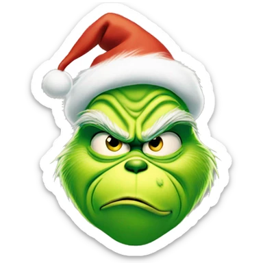 The grinch  sticker