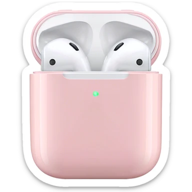 Light pink airpods sticker