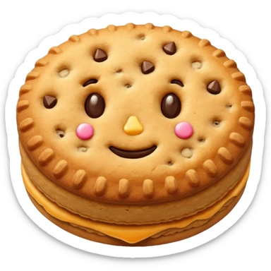 biscuit cookie sticker