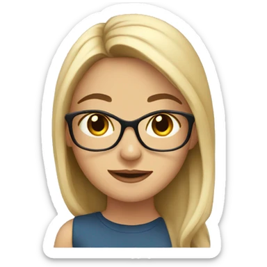 A beautiful young psychologist sticker